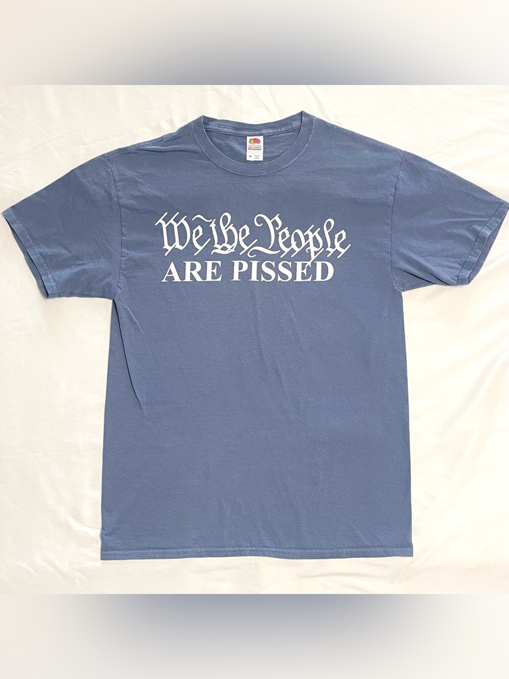Funny Political Graphic Short Sleeve T-Shirt Men’s Medium